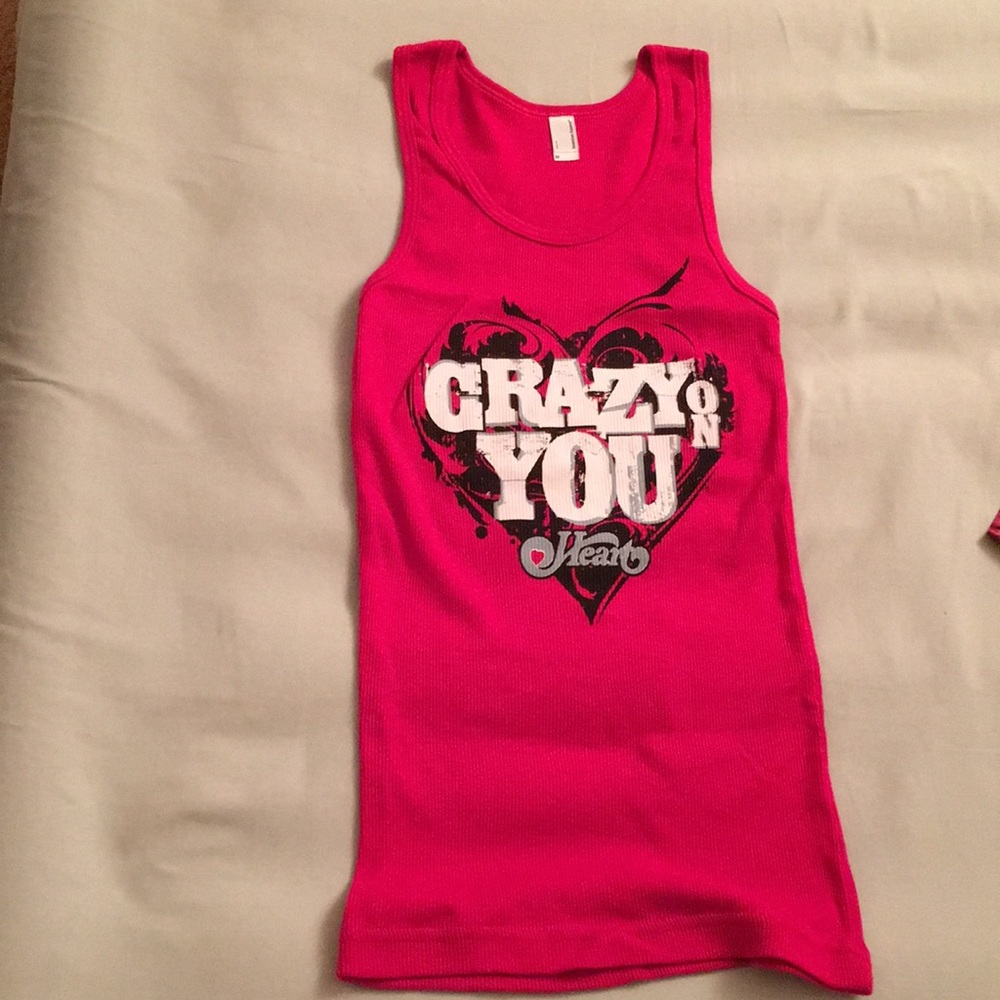 Crazy on You Tank Top from Heart Concert